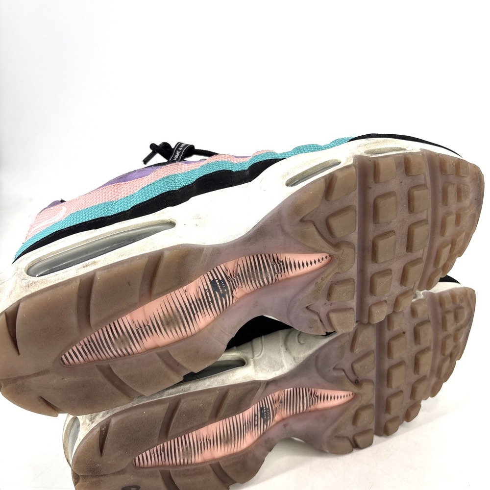 Nike Air Max 95 Have A Nike  Day Black Purple Pink Teal BQ9131-001 Men's Sz 10.5 - Picture 13 of 13